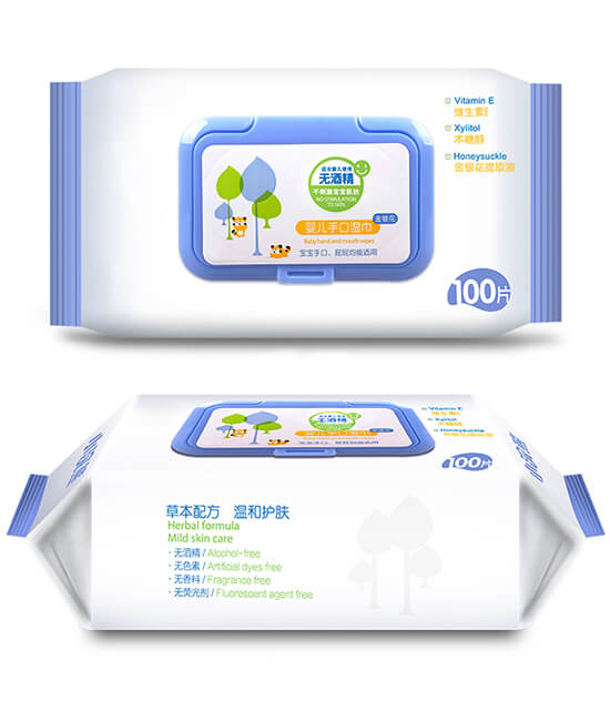 100 Pcsbag Wet Wipes