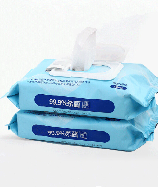 50 Pcsbag Wet Wipes