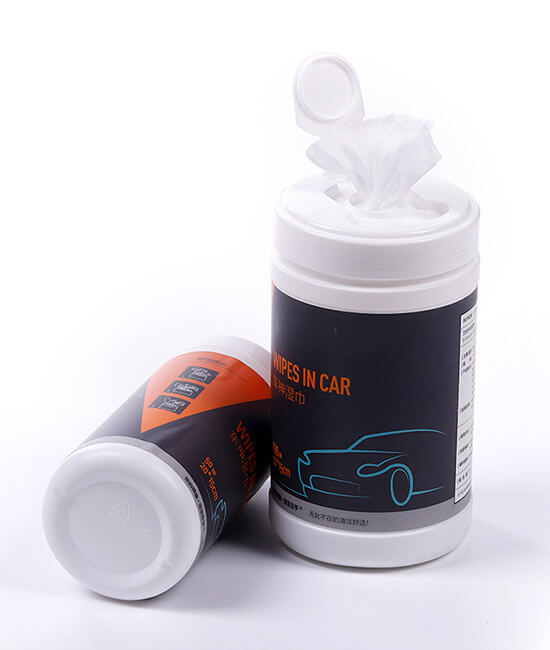Canister Car Wet Wipes