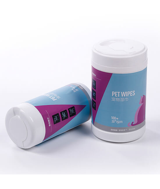 Canister Pet Wet Wipes