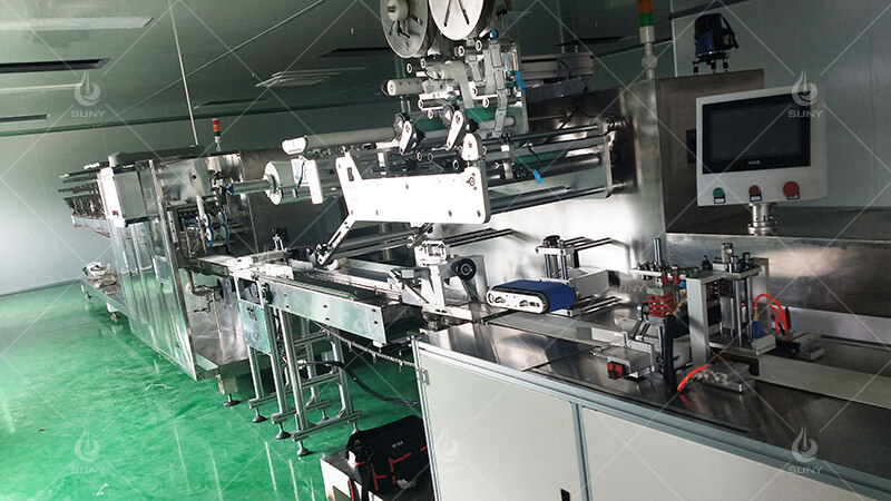 SYF-12 Baby Wet Wipes Making Machine In Zhejiang