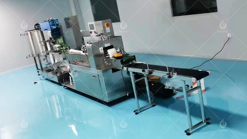 SY250 Back Sealing Wipes Producing Machine In Henan