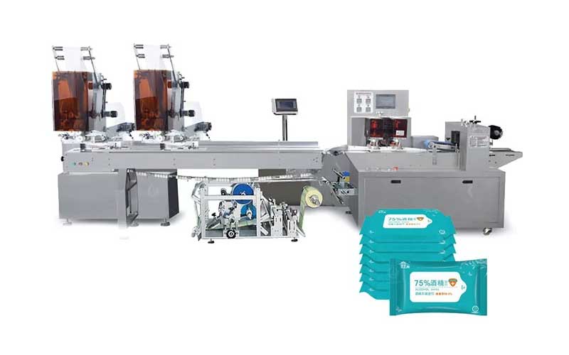 wet wipes machine