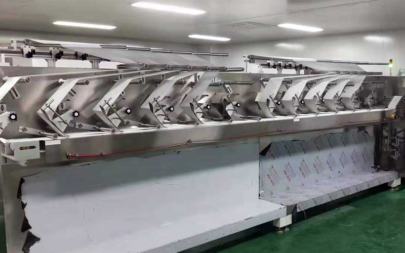 wet wipes machine