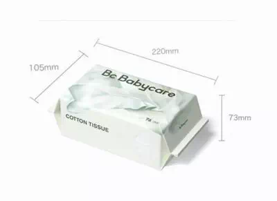 Babycare cotton tissue 76pcs