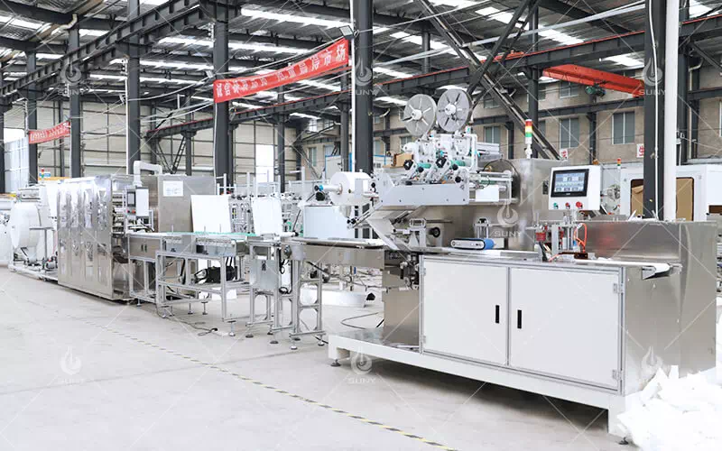 SY-535 Portable Wet Wipes Production Line