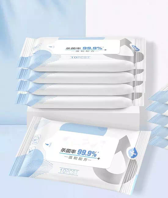 10 Pcsbag Wet Wipes
