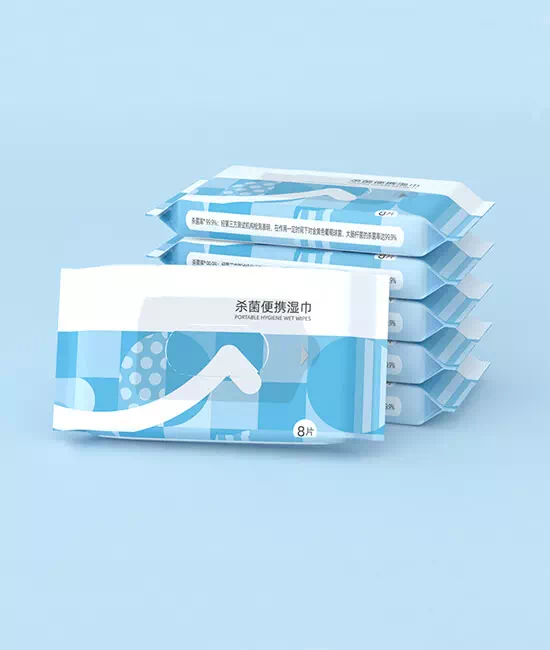 8 Pcsbag Wet Wipes