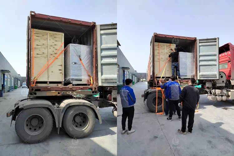 wet wipe machine delivery to Algeria