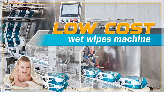 Crossfold wet wipes converting machine