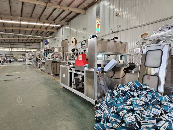 Industrial Baby Wet Wipes Production Line