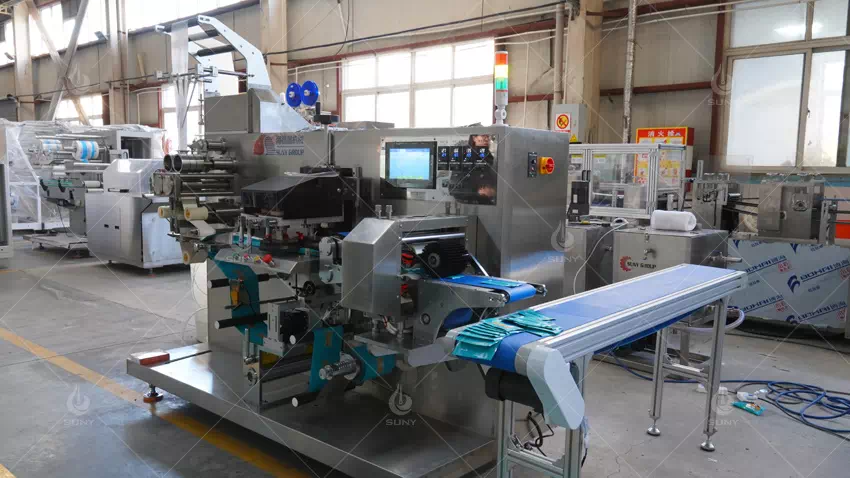 wet wipes single pack manufacturing machines
