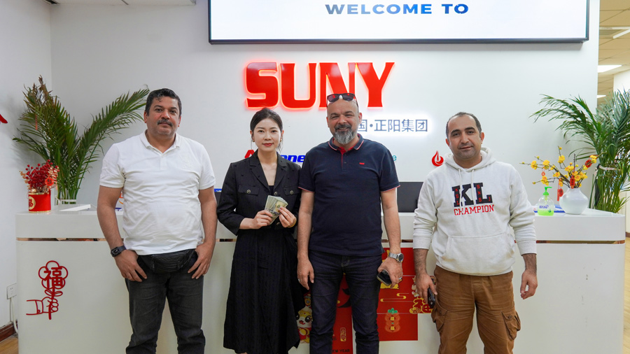 Egyptian Customers Visited Us for Wet Wipes Machine