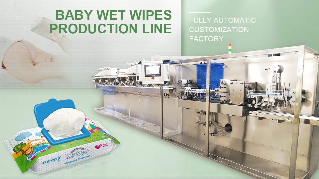 Kids Wet Wipes Making Machine