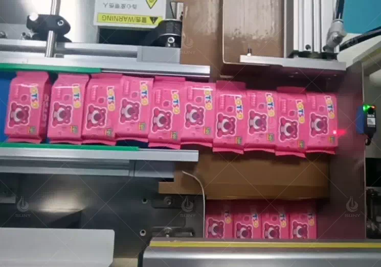 Guizhou Customer Mini Wet Wipes Machine Production Line Site