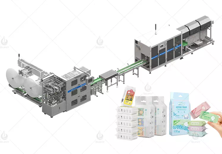 Super Mini Pocket Wet Wipes Production Machine