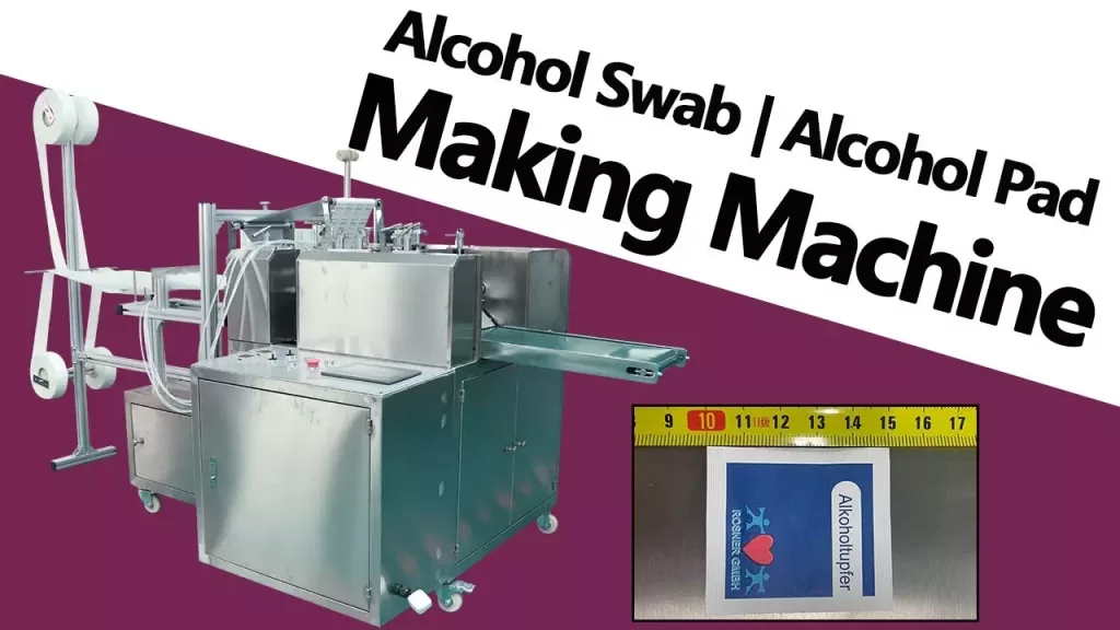 High Speed Alcohol Pad Machine Supply