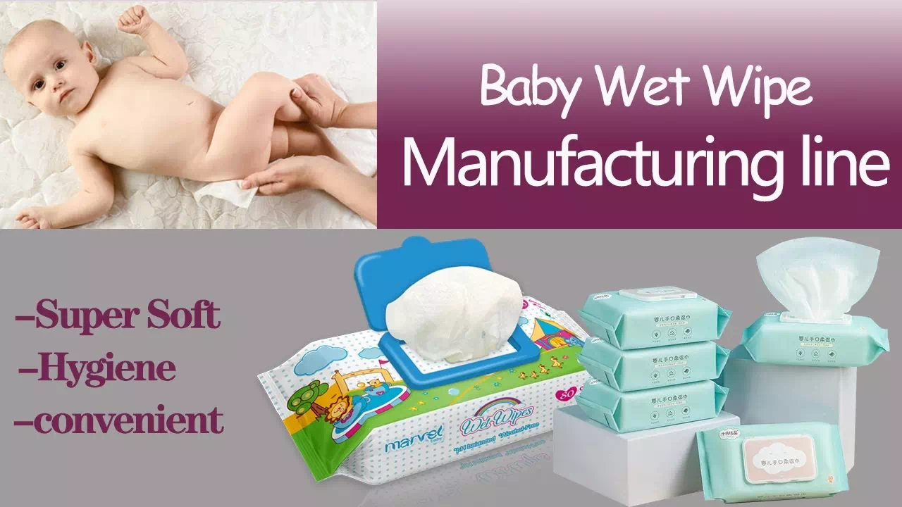 Baby Wet Wipes Manufacturing Production Line