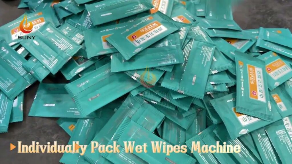 Fully Automatic Single Piece Wet Wipes Making Machine