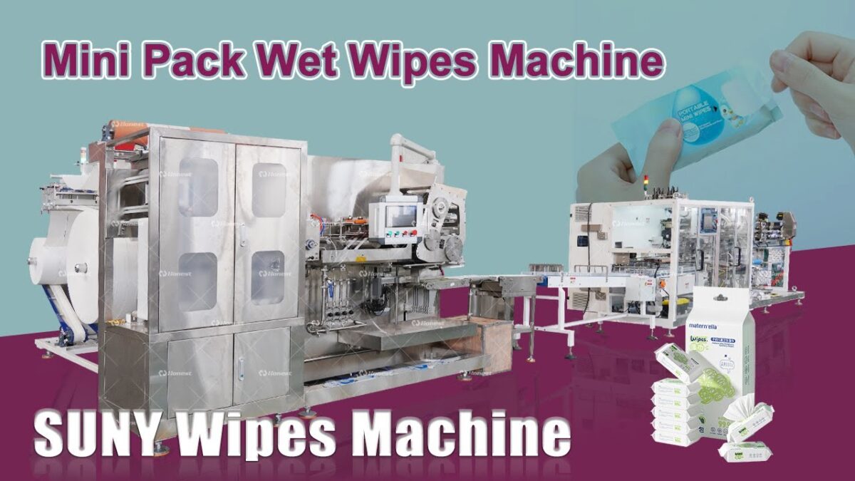 Welcome Peruvian Customers Visit to Inspect the Wet Wipes Machine ...