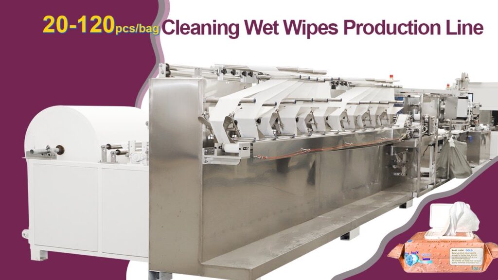 Wet Wipe Production Line for Home Cleaning