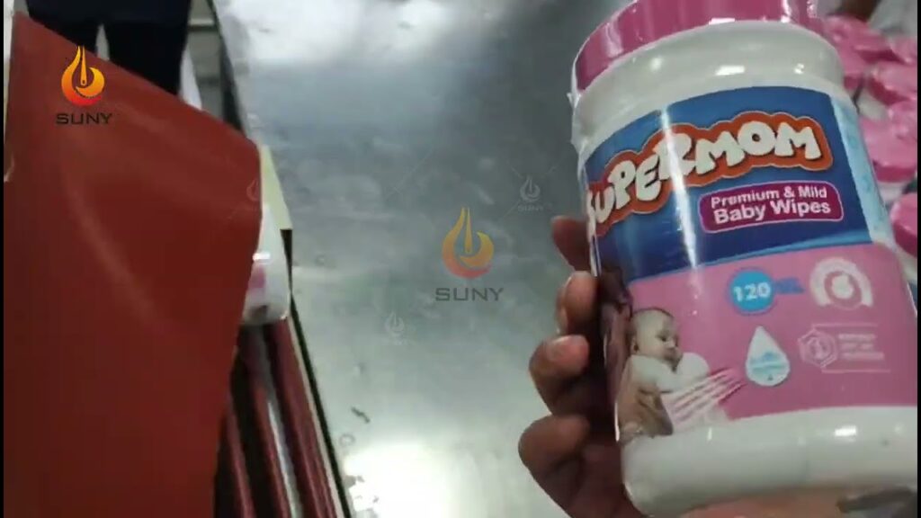 Canister Barrel Bottle Wet Wipes Making Machine