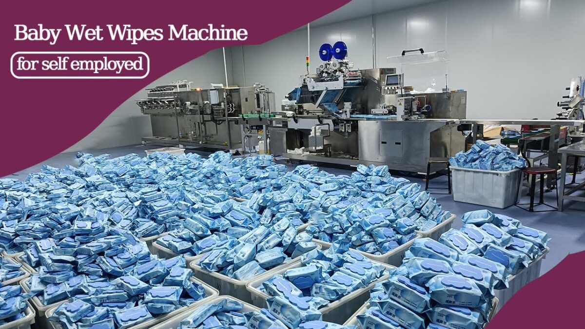High Speed Single Pouch Wet Wipes Machine | SUNY Wipes Machine