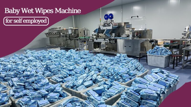 High Speed Single Pouch Wet Wipes Machine | SUNY Wipes Machine