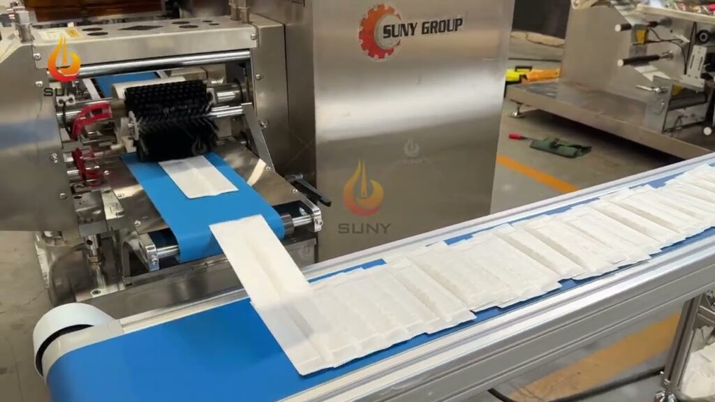 High Speed Single Pack Wet Wipes Machine