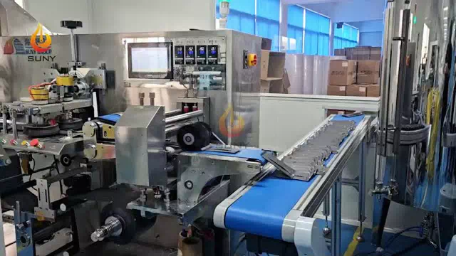 Single Package Wet Towel Machine