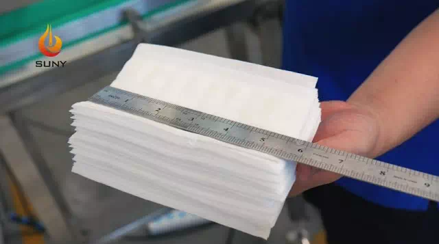 30 Seconds Size Switching High Tech Wet Wipes Production Line