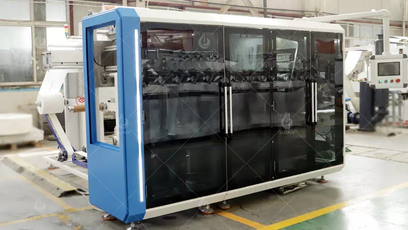 5-30 Pcs/Bag Portable Wet Wipes Production Line SY-535 Portable Wet Wipes Making Machine