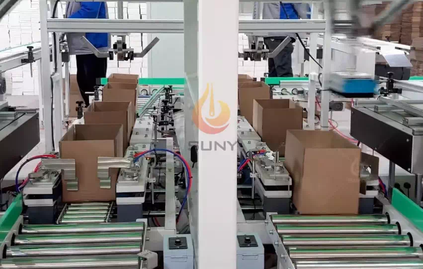 Customized Automatic Case Erector Case Packing and Carton Sealing Lines