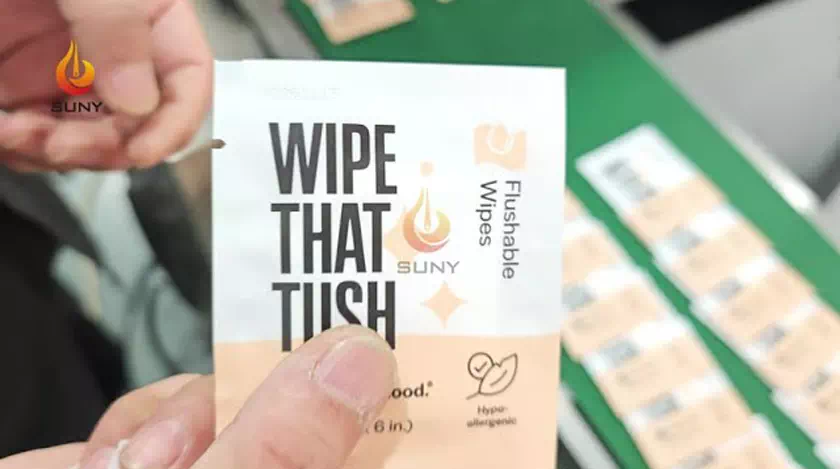 Individually Package Wet Wipes Machine