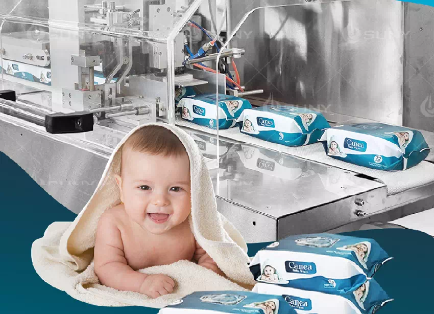 Fully Automatic Baby Wet Wipes Making Machine