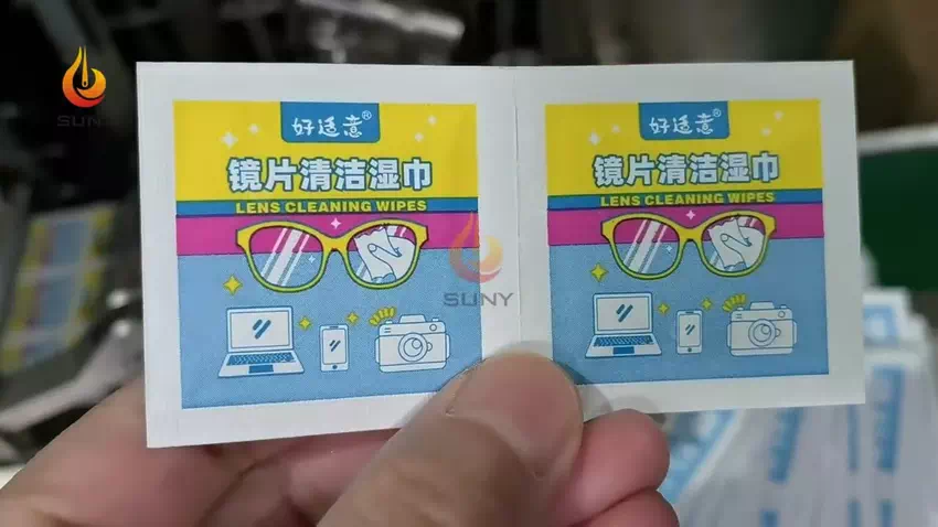 High Efficiency Alcohol Swab Pad Production Machine