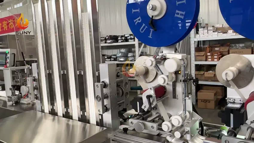 Wet Wipes Machine with Automatic Lid