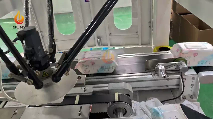 84PCS Pack Wet Wipes Production Line