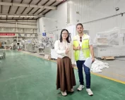 Colombian Clients Conduct Successful Trial of Wet Wipe Machines