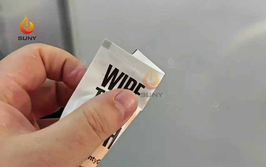 Four Side Seal Wipes Machine