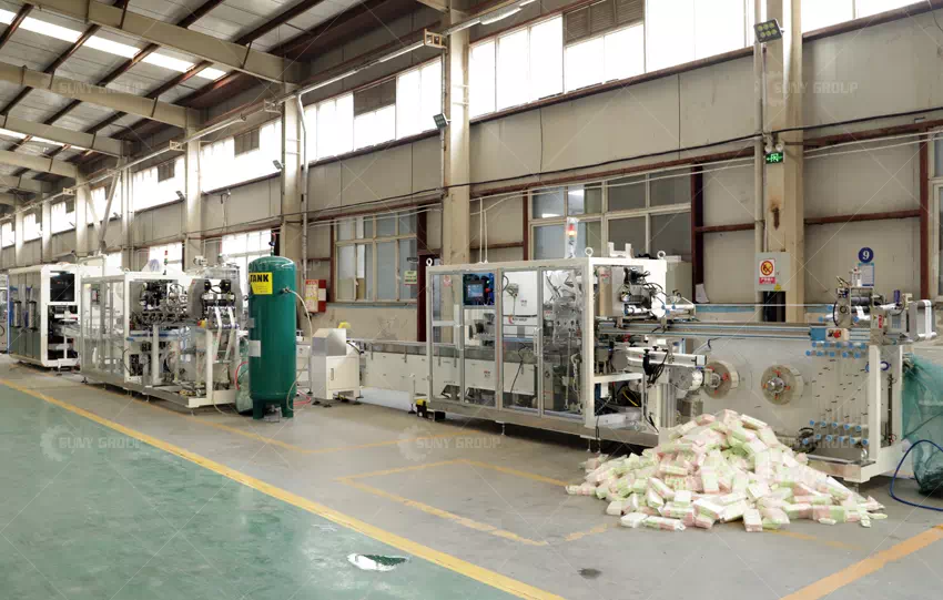 Mini Package Wet Wipes Production Line