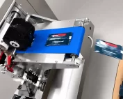 Single Pack Wet Wipes Machine Running in a U.S. Customer’s Factory