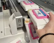 Economy 12 Roll Small Twin Roll Wet Wipe Machine