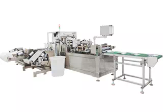 Four Side Seal Wet Wipes Machine