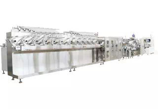 Jumbo Roll 12 Lane Wet Wipes Machine