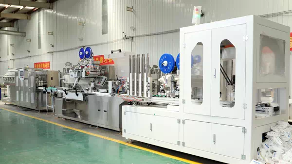 6 Line Semi Automatic Wet Wipes Machine
