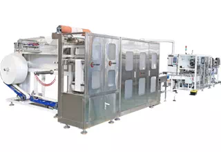 Mini Pack Wet Wipes Machine