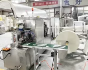 Single Sachet Wet Wipes Machine with Four Side Sealing System