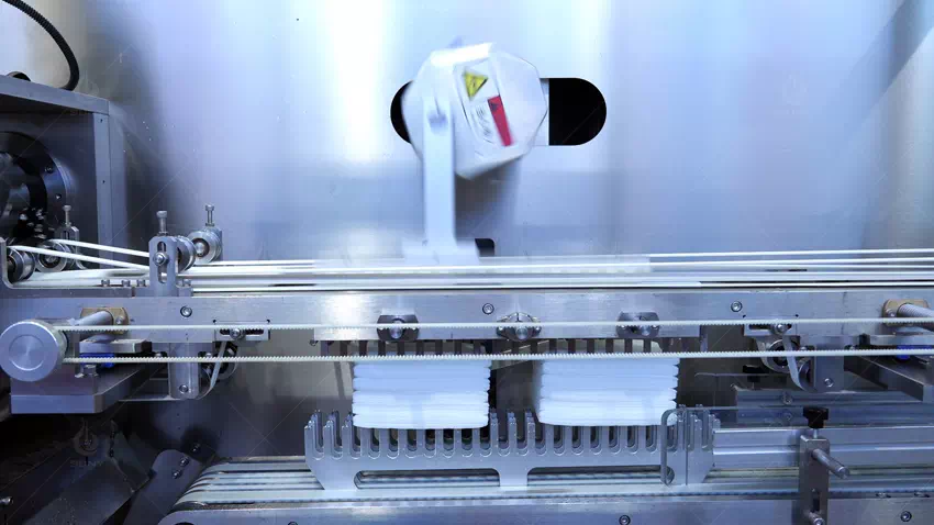 Small Twin Roll 12 Line Wet Wipes Machine