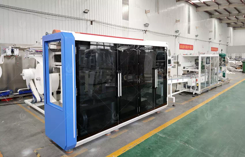 High-Speed Mini Wet Wipe Packaging Machine SYP-M60